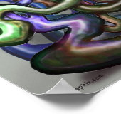 Poster Vignes torsadées (Coin)