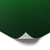 Poster Vignette cool Grainy vert-noir (Coin)