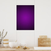 Poster Vignette granuleuse violet-noir tendance (Cuisine)