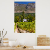 Poster Vignoble, Cape Town, Western Cape, Afrique du Sud (Cuisine)