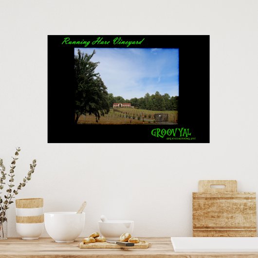 Poster Vignoble de Hares (Cuisine)