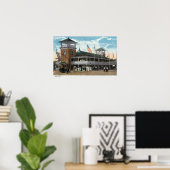 Poster Vignoble de Martha, Vue sur le Tivoli (Bureau à domicile)