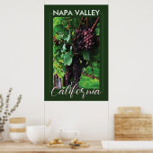 Poster Vignoble personnalisé (Cuisine)