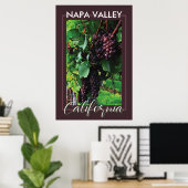 Poster Vignoble personnalisé (Bureau à domicile)