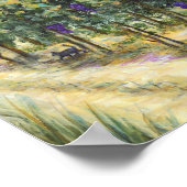 Poster Vignoble toscan et Villa (Coin)