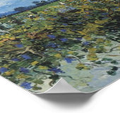 Poster Vignoble verdoyant, Art Van Gogh (Coin)