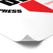 Poster VIH/SIDA : le silence équivaut à la mort (Coin)