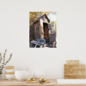 Poster VIintage Out House (Cuisine)