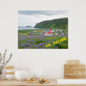 POSTER VIK, ISLANDE (Cuisine)