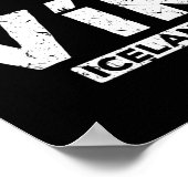 Poster Vik Islande Islandais Pride Plages de sable noir G (Coin)