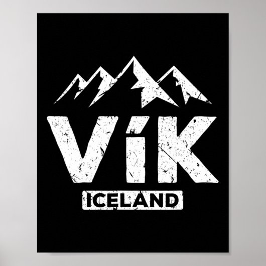 Poster Vik Islande Islandais Pride Plages de sable noir G (Devant)