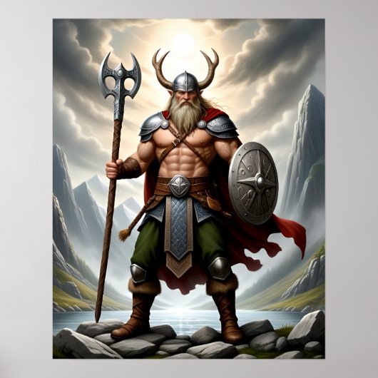 Poster viking (Devant)
