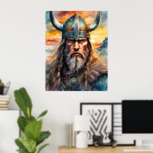 Poster viking (Bureau à domicile)