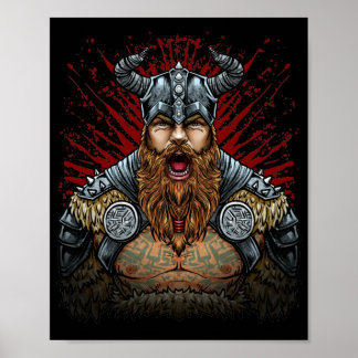 Poster Viking Battle Cry