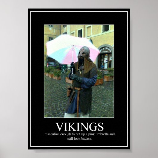 Poster Viking De Motivational (Devant)