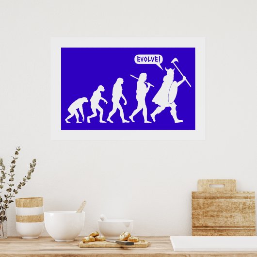 Poster Viking Evolution (Cuisine)