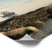 Poster Viking Longship Homeward Bound (Coin)