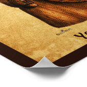 Poster Viking rustique (Coin)