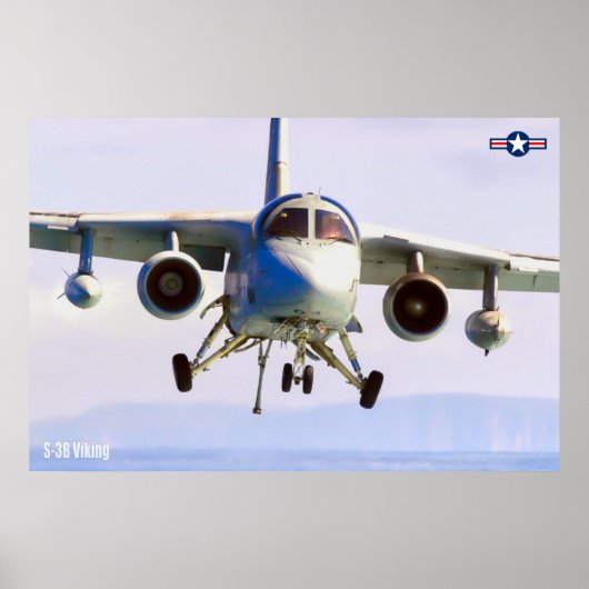POSTER VIKING S-3B (Devant)