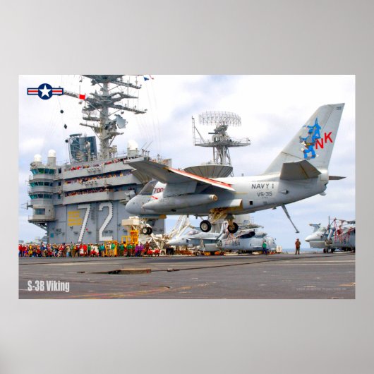 POSTER VIKING S-3B (Devant)