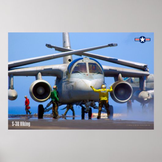 POSTER VIKING S-3B (Devant)