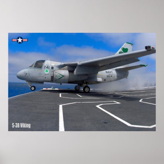 POSTER VIKING S-3B (Devant)