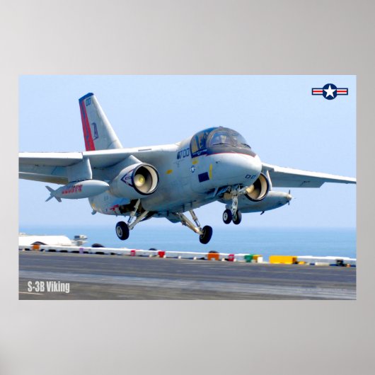 POSTER VIKING S-3B (Devant)