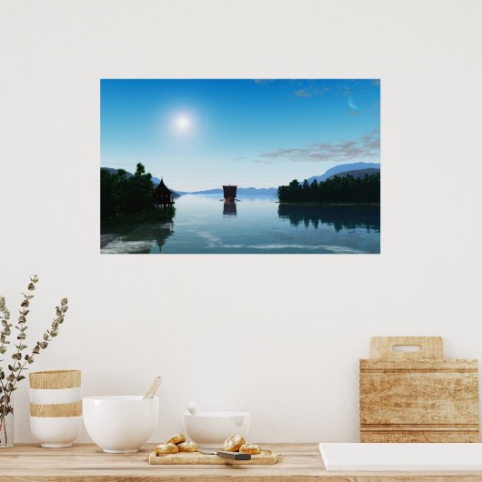 Poster Viking Ship (Cuisine)