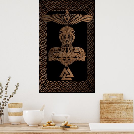 Poster Viking Warrior (Cuisine)