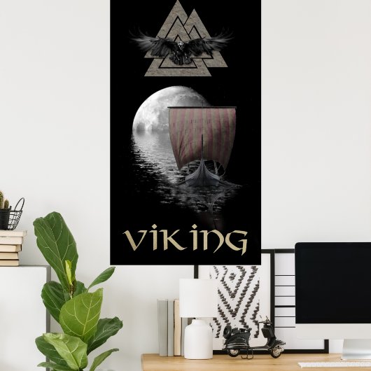 Poster Viking Warrior (Bureau à domicile)