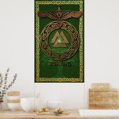 Poster Viking Warrior (Cuisine)