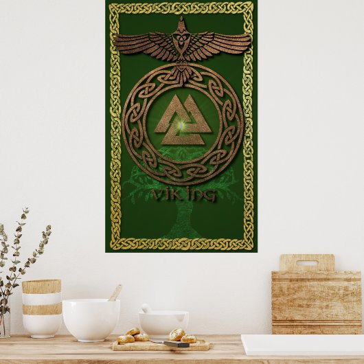 Poster Viking Warrior (Cuisine)