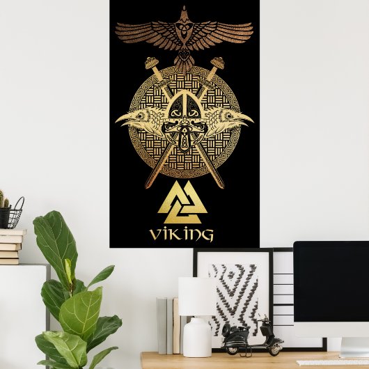 Poster Viking Warrior (Bureau à domicile)
