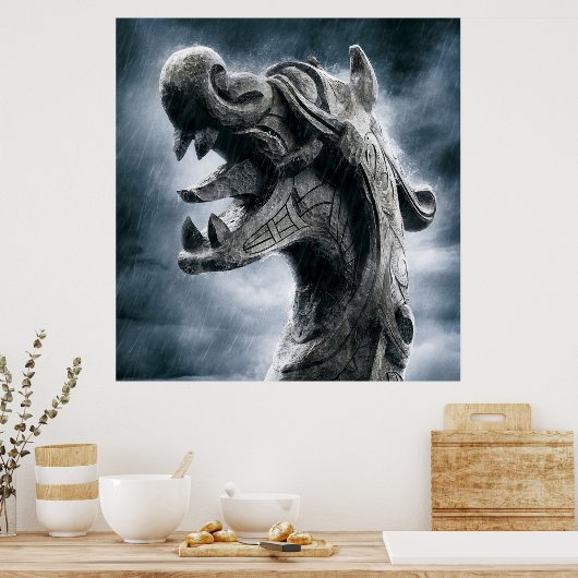 Poster Viking Warrior (Cuisine)