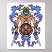 Poster Viking Warrior (Devant)