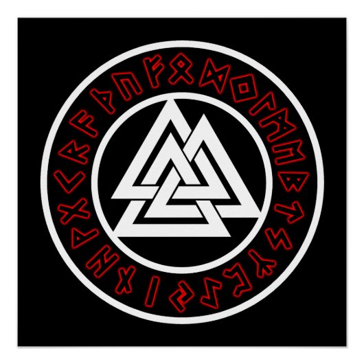 Poster Viking White Triscalion (Devant)