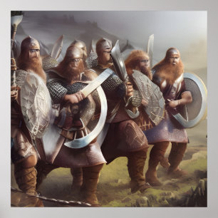 Poster Vikings Ensemble