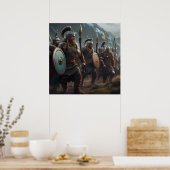 Poster Vikings Ensemble (Cuisine)