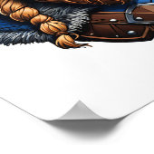 Poster Vikings Homme nordique (Coin)
