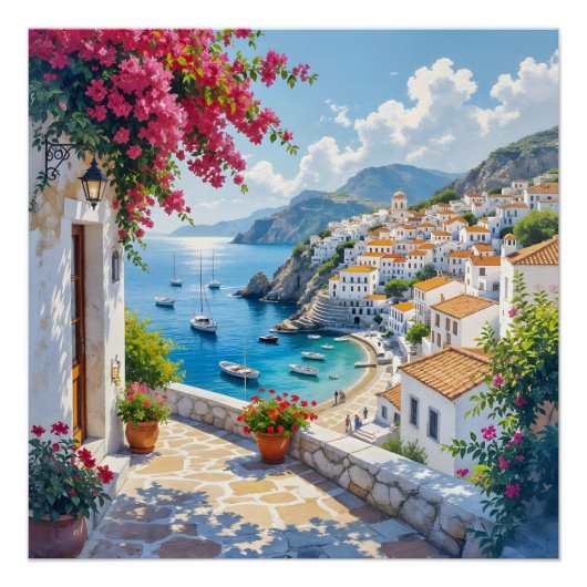 Poster Villa By The Sea (Devant)