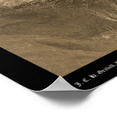 Poster Villa de Brule Indian Lakota Tipi Camp SD 1891 (Coin)