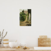 Poster Villa D'Este, Tivoli, 1869 (Cuisine)