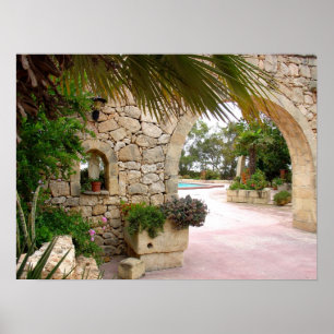 Poster Villa maltaise