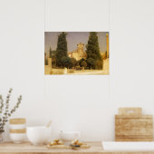 Poster Villa Malte, Rome par Lord Frederic Leighton (Cuisine)