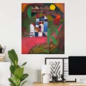 Poster Villa R de Paul Klee, Art Abstrait (Bureau à domicile)