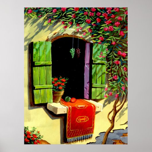 Poster Villa-venster (Voorkant)