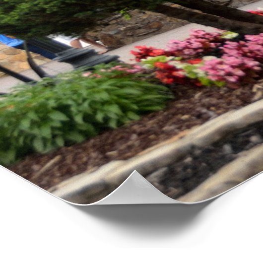 Poster Village alpin (Coin)