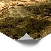 Poster Village biblique de Béthanie en Terre Sainte (Coin)