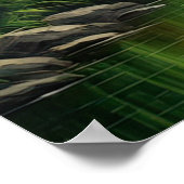 Poster Village caché dans l'enceinte de Bambou (Coin)