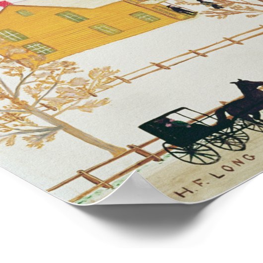 Poster Village d'Amish (Coin)